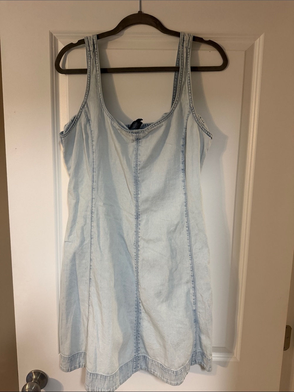GAP Light Blue Denim Tank Dress